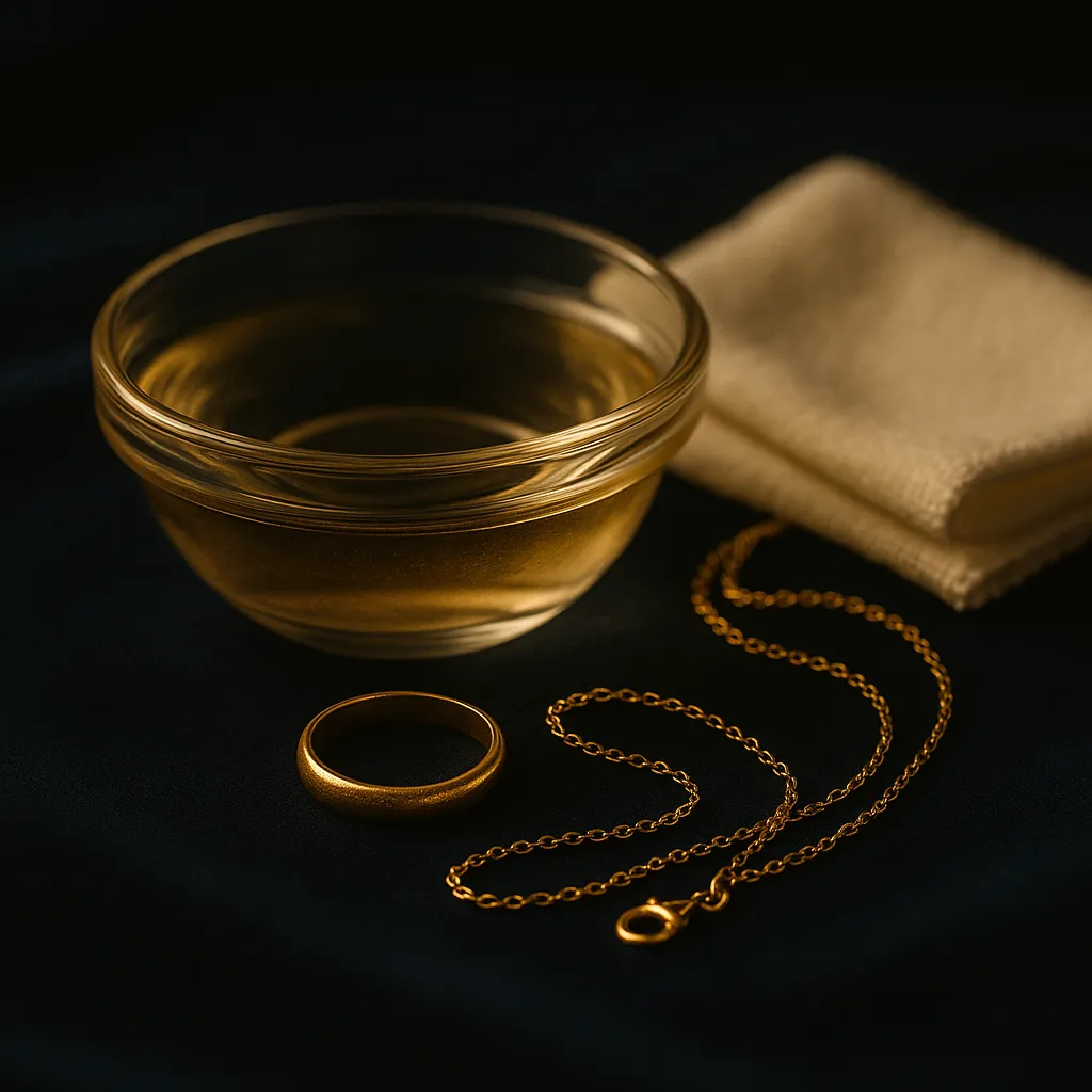 Καθαρισμός χρυσών κοσμημάτων: Πώς να καθαρίζετε τα χρυσά σας κοσμήματα χωρίς να ρισκάρετε την αξία τους