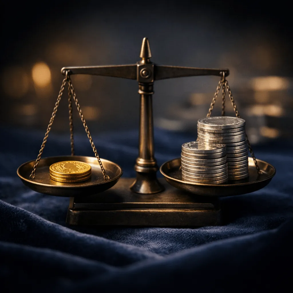 Χρυσός ή Ασήμι; Τί είναι η «Αναλογία Χρυσού-Ασημιού» (Gold/Silver Ratio) και πότε συμφέρει η αλλαγή;